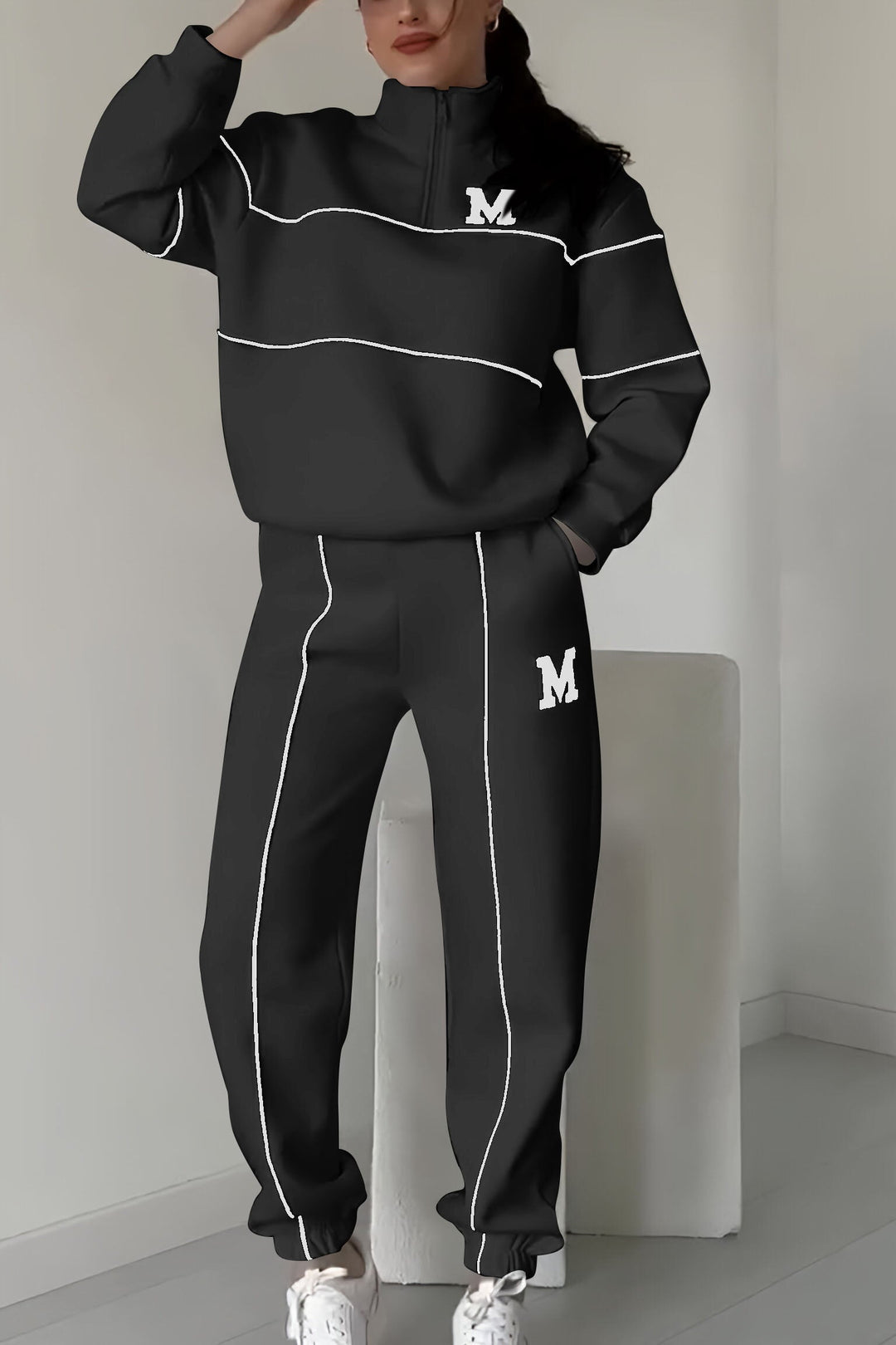 Thalynnae | Comfortable Sweater and Trousers Set