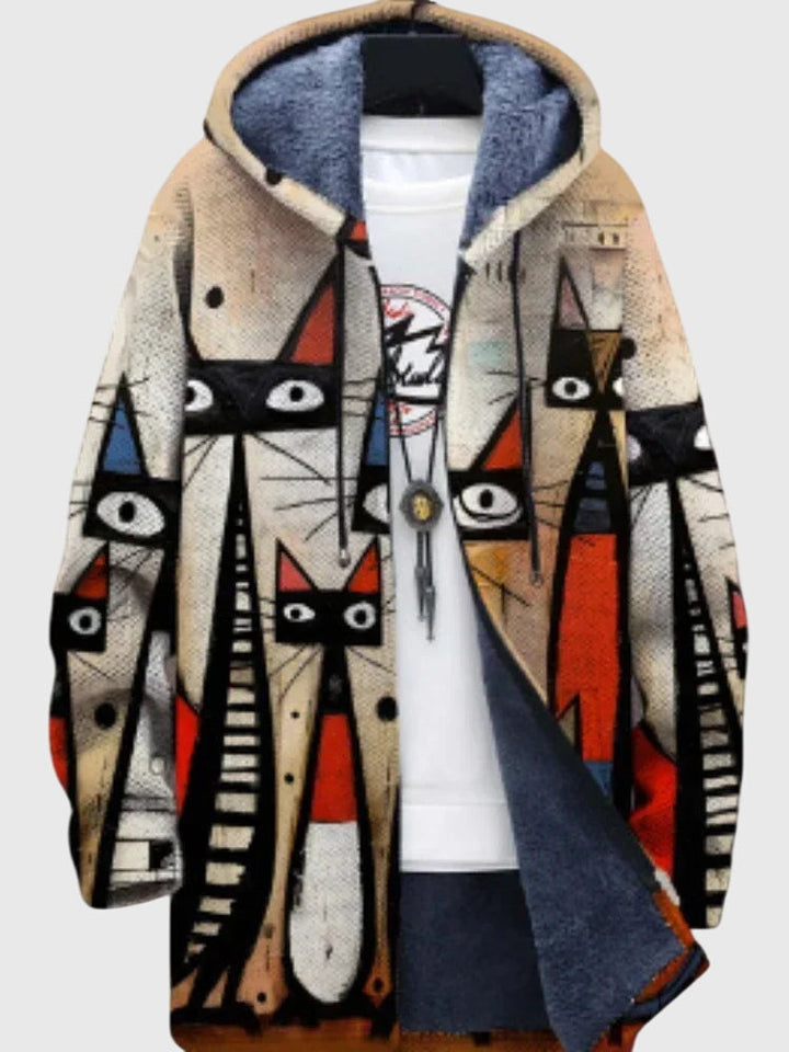 Anna™ - Jacket with Artistic Print