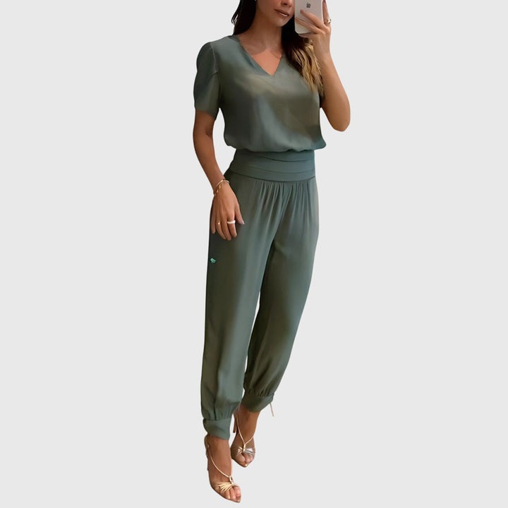 Jennifer™ | Stylish Blouse and Trousers Set
