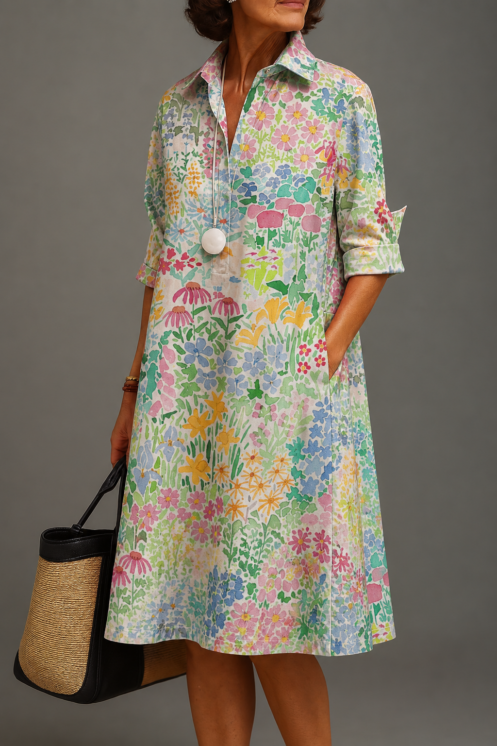 Paige | Elegant and Well-Cared-For Midi Dress