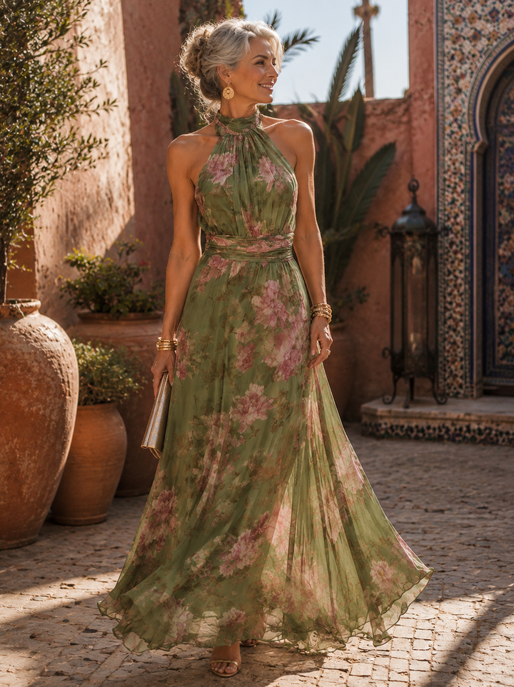 Aria Botanical Elegance Dress