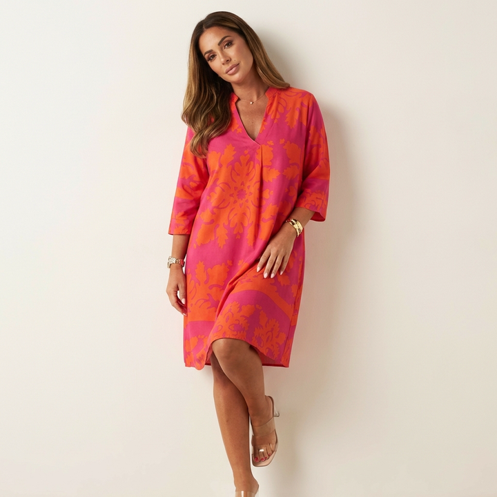 Elegant Flowing Spring Dress - Marije