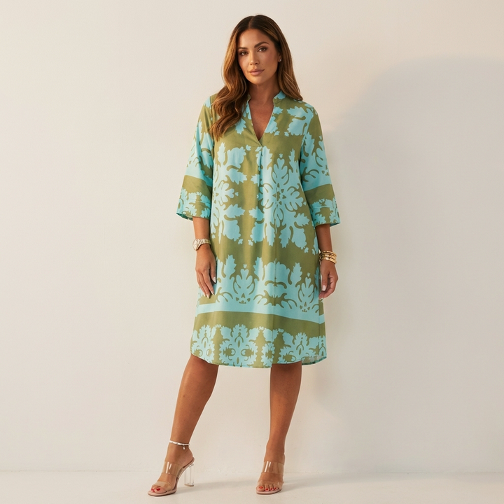 Elegant Flowing Spring Dress - Marije