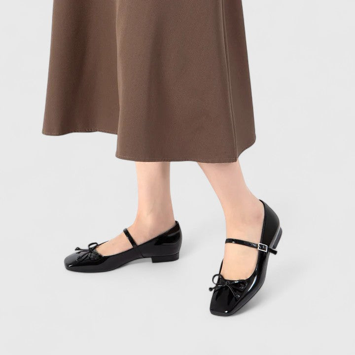 Rozalina | Orthopaedic Square Toe Ballet Flats Shoes