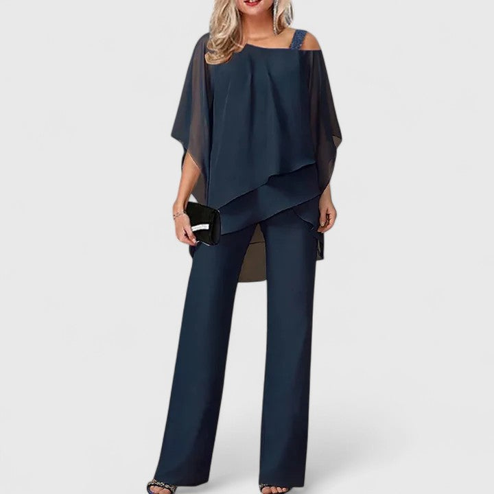 Serenity | Elegant Two-Piece Trouser Set