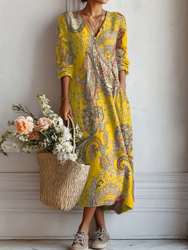 LEIRE | Long Ethnic Style Dress