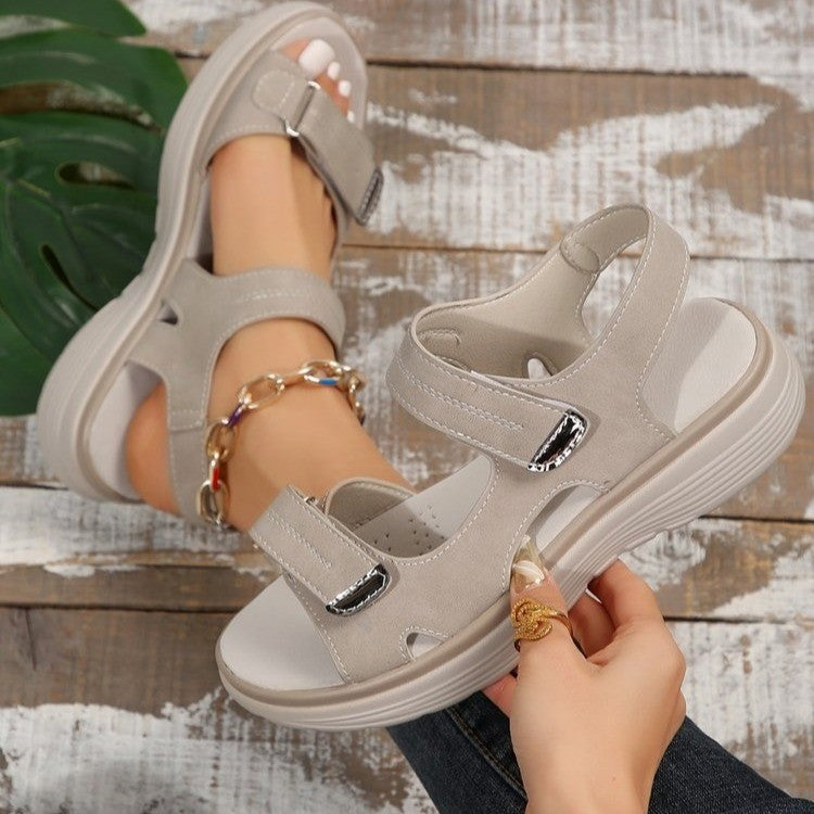 Elegant Women's Orthopaedic Sandals - Adjustable Buckle