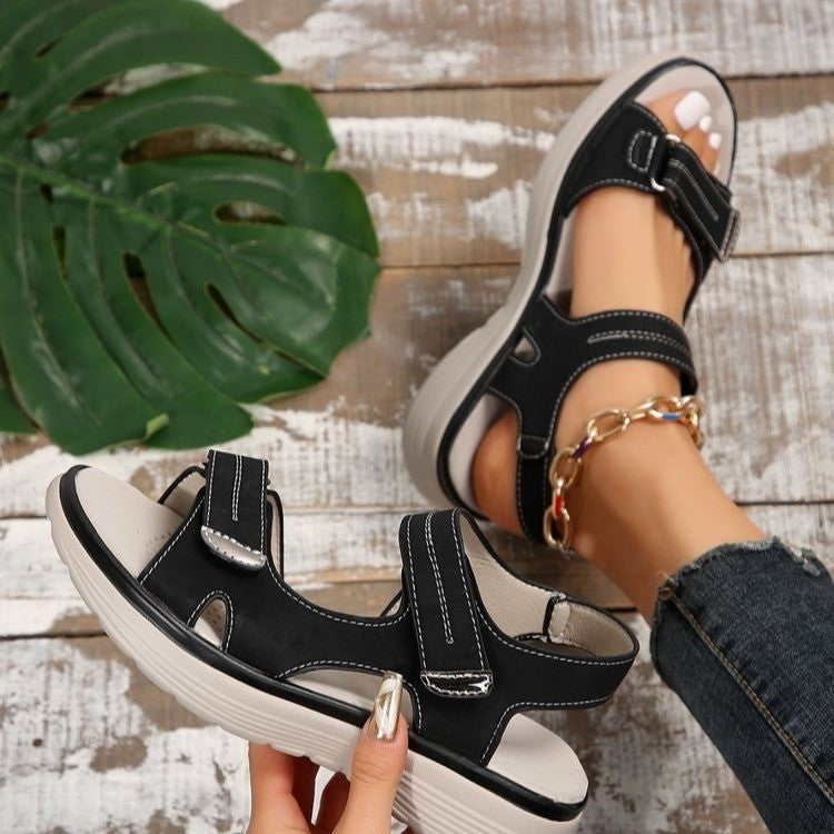 Elegant Women's Orthopaedic Sandals - Adjustable Buckle