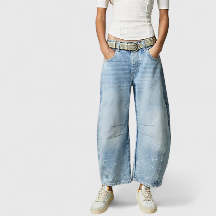Rain | Comfortable Wide-Leg Trousers