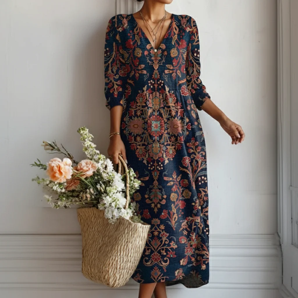 LEIRE | Long Ethnic Style Dress