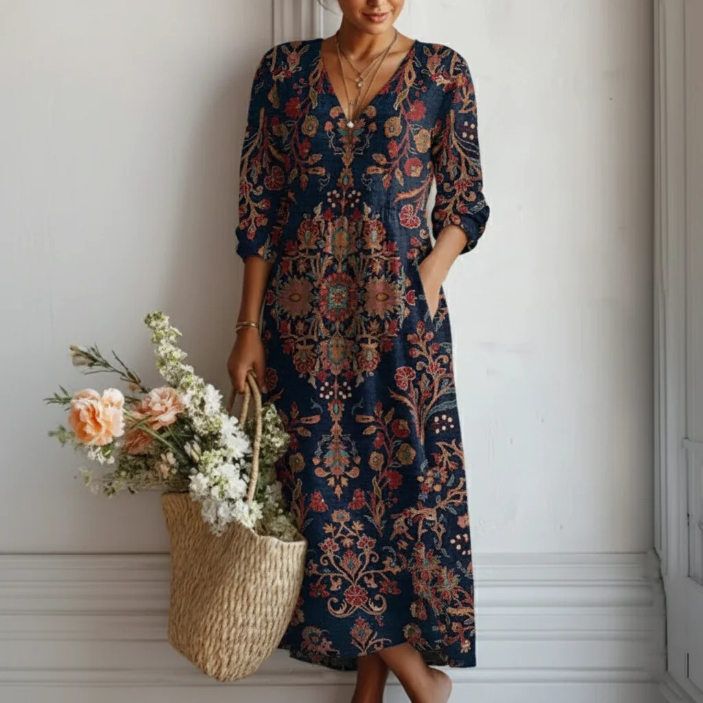 LEIRE | Long Ethnic Style Dress
