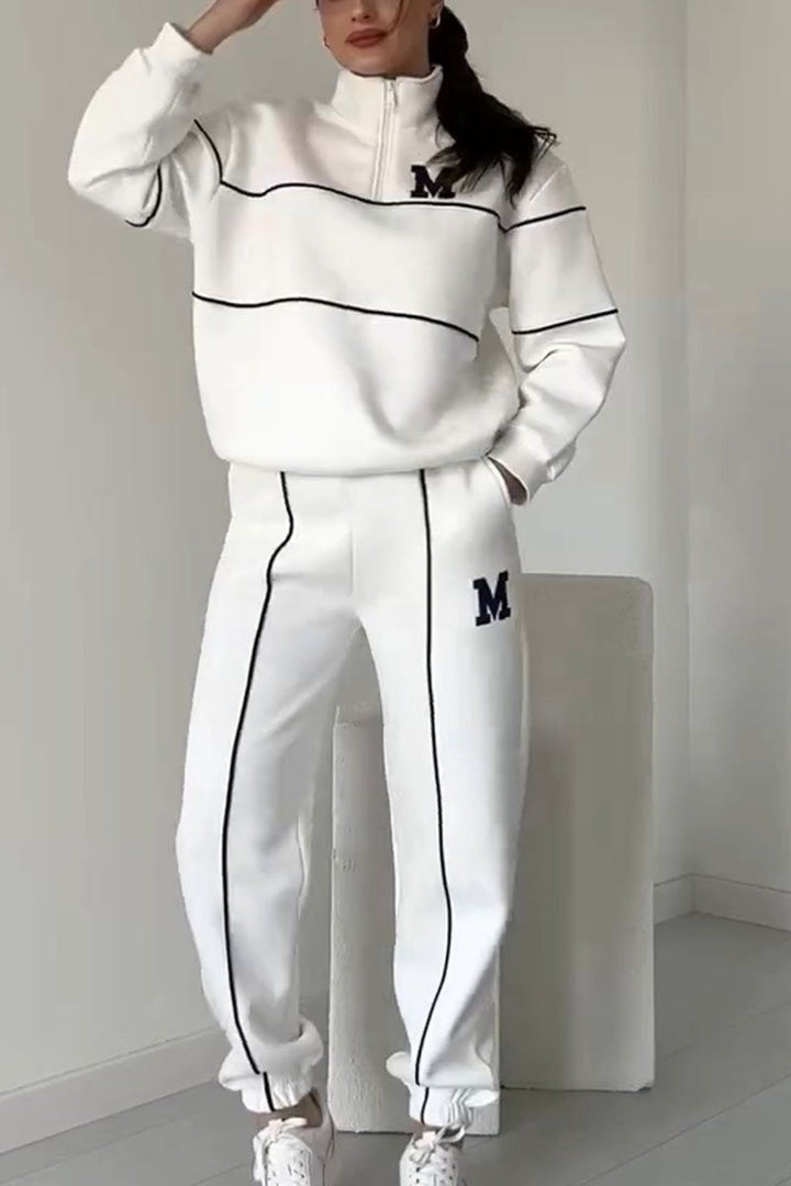 Thalynnae | Comfortable Sweater and Trousers Set