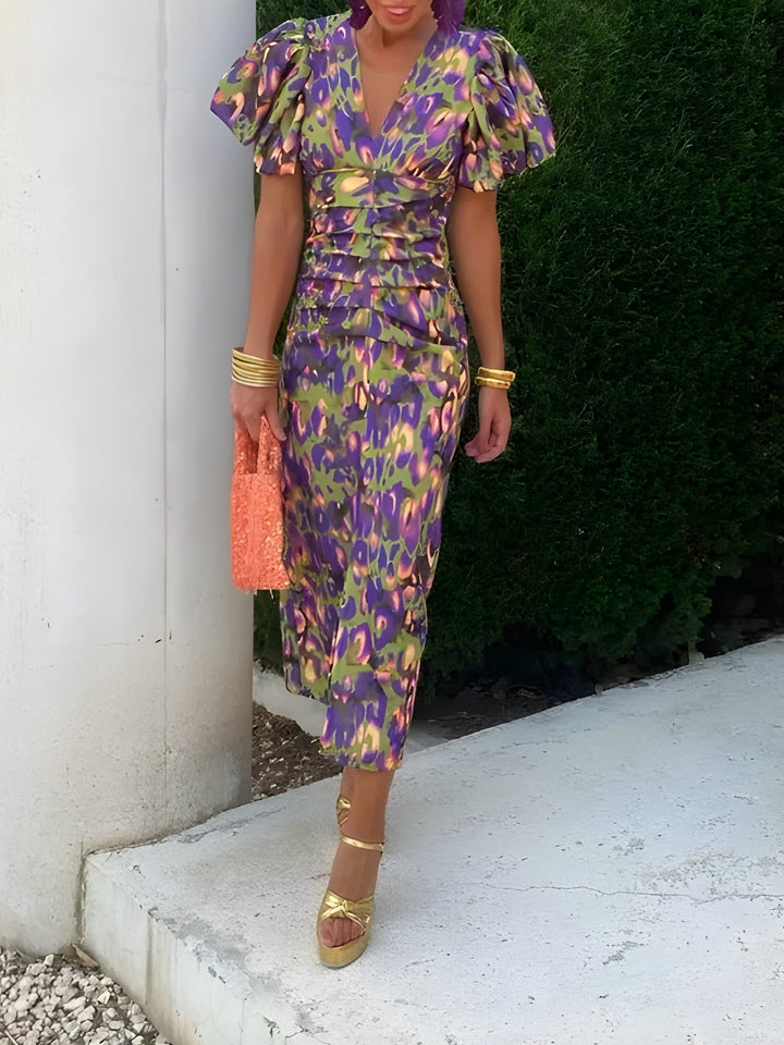 Tora™ - Dress with Pleated Sleeves