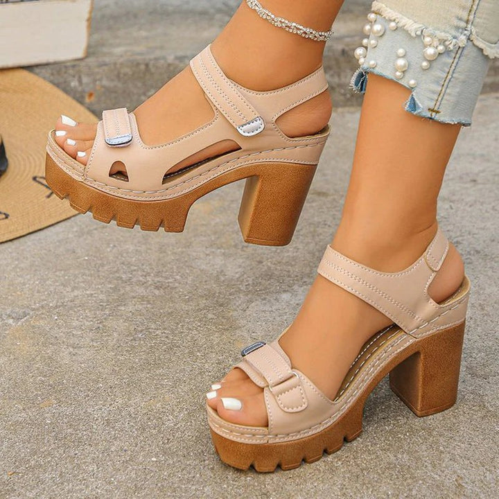 Ruth™ – Orthopaedic Platform Sandals with Wide Toe Box