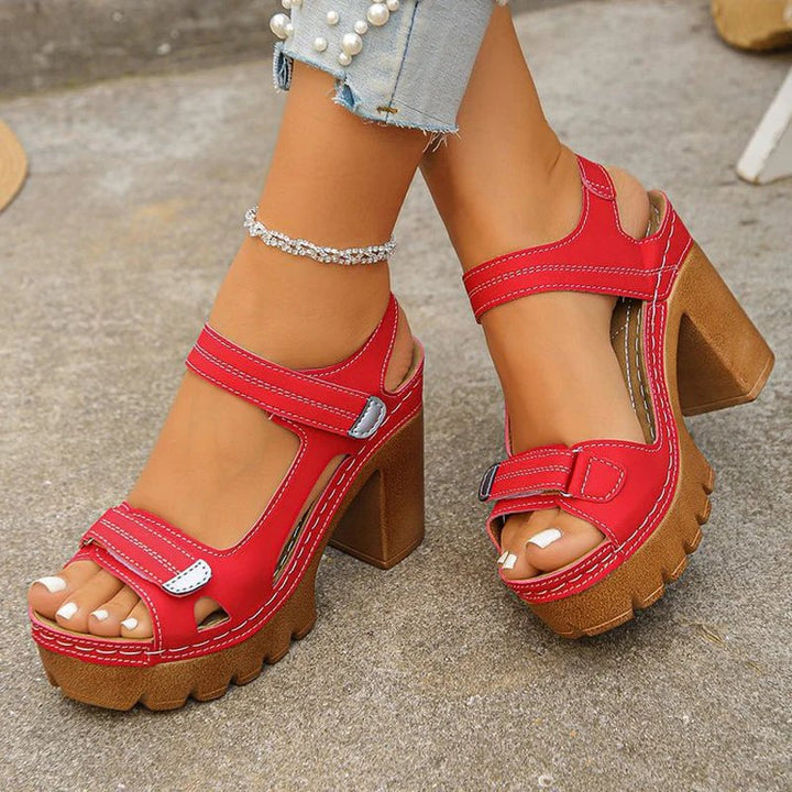 Ruth™ – Orthopaedic Platform Sandals with Wide Toe Box