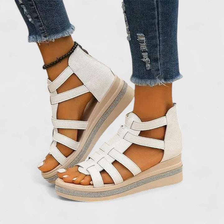 Kendall | Orthopaedic Strass Sandals